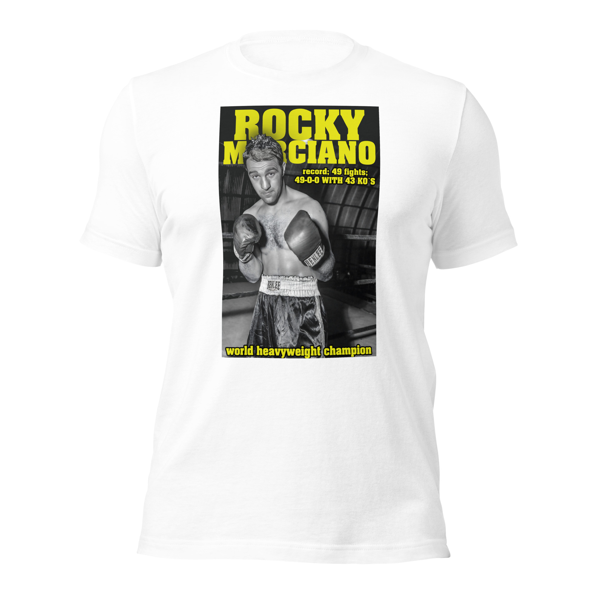 Rocky marciano best sale t shirt